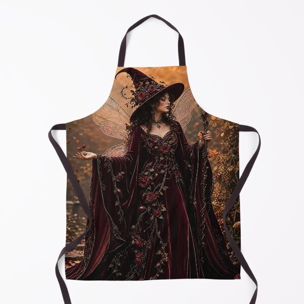 Item preview, Autumn Rose Witch Fairy Enchantment designed and sold by Storybook Botanica.