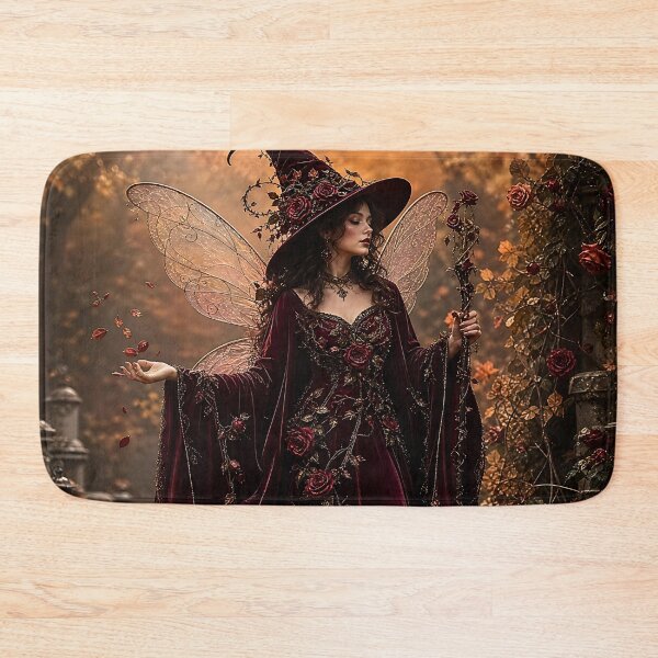Item preview, Autumn Rose Witch Fairy Enchantment designed and sold by Storybook Botanica.