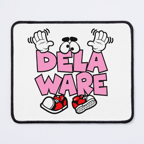 Item preview, DELAWARE Graffiti Retro Lettering designed and sold by NFTWords.