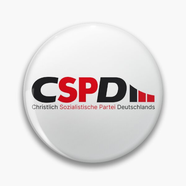 Item preview, Christlich Sozialistische Partei Deutschlands designed and sold by PuzzlingStuff.