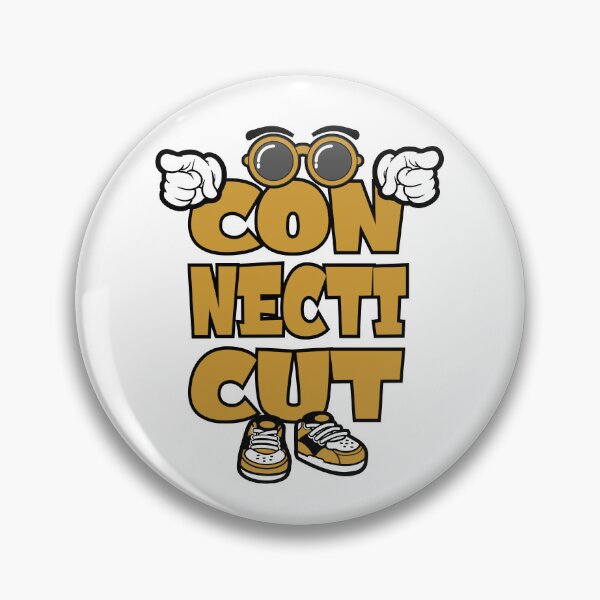 Item preview, CONNECTICUT Vintage Cartoon Retro Comic designed and sold by NFTWords.