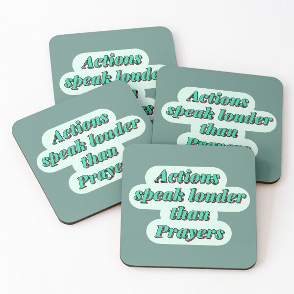 Item preview, Actions or Prayers designed and sold by She’s The Boss.