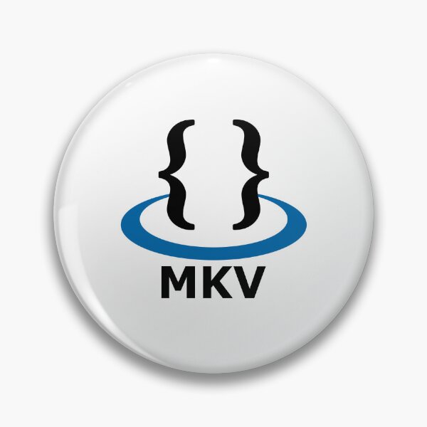 Item preview, MKV Logo - File Format Icon with Curly Braces Design designed and sold by zshigdu.
