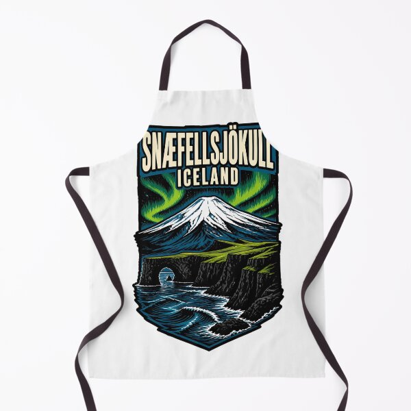 Item preview, Snaefellsjokull Iceland Vintage Travel Tourism designed and sold by TravelersGems.