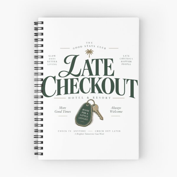 Item preview, Late Checkout  designed and sold by SaveForMyDeposit.