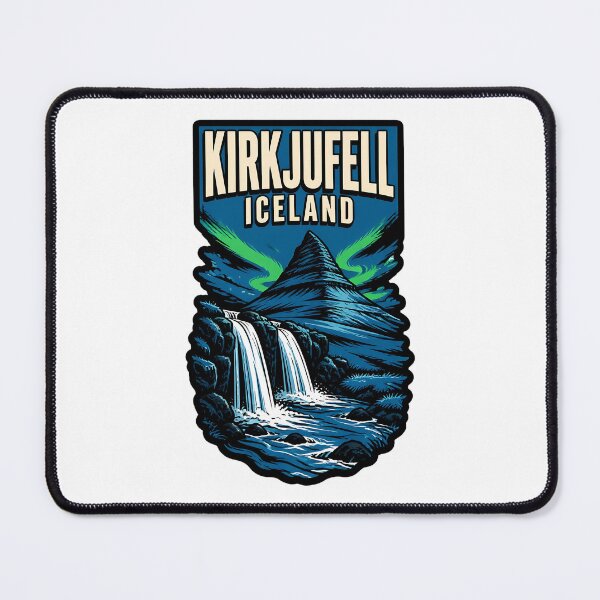 Item preview, Kirkjufell Iceland Vintage Travel Tourism designed and sold by TravelersGems.