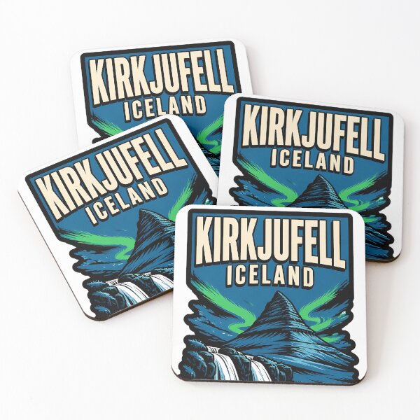 Item preview, Kirkjufell Iceland Vintage Travel Tourism designed and sold by TravelersGems.