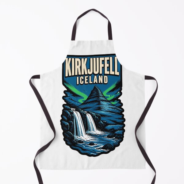 Aperçu de l'œuvre Kirkjufell Islande Voyages et tourisme vintage créée et vendue par TravelersGems.