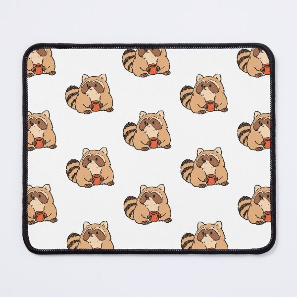 Item preview, Cute Raccoon Coffee Lover Funny Coffee Quote designed and sold by kuwagatamushi.