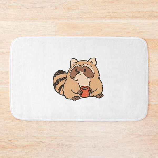 Item preview, Cute Raccoon Coffee Lover Funny Coffee Quote designed and sold by kuwagatamushi.