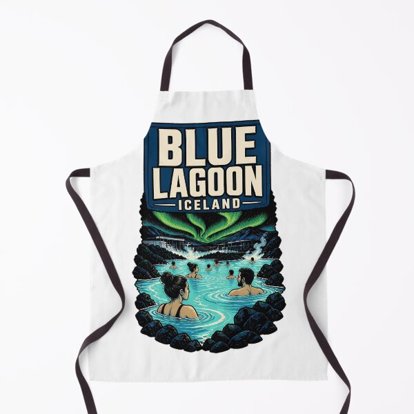 Item preview, Blue Lagoon Iceland Vintage Travel Tourism designed and sold by TravelersGems.