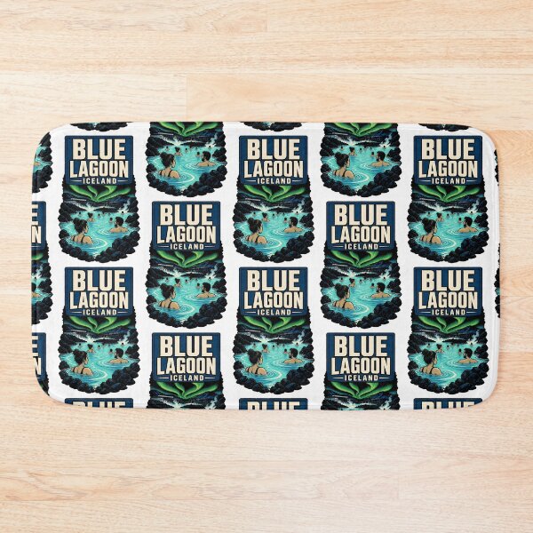 Item preview, Blue Lagoon Iceland Vintage Travel Tourism designed and sold by TravelersGems.