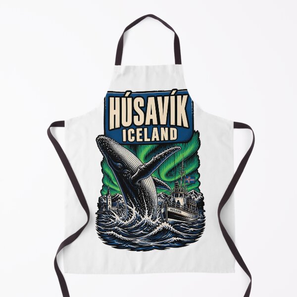 Item preview, Husavik Iceland Vintage Travel Tourism designed and sold by TravelersGems.