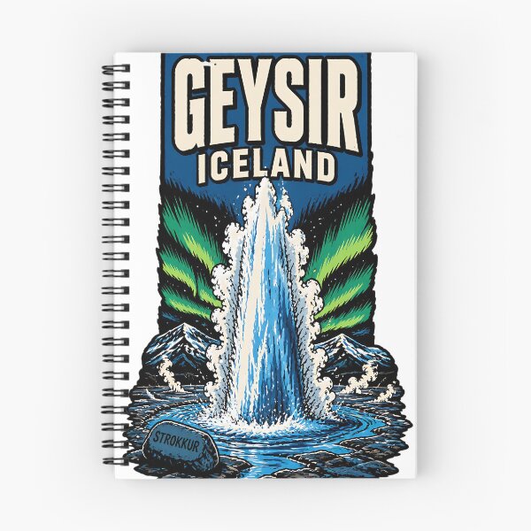 Item preview, Geysir Iceland Vintage Travel Tourism designed and sold by TravelersGems.