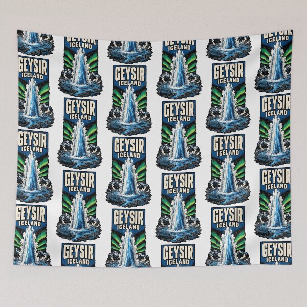 Item preview, Geysir Iceland Vintage Travel Tourism designed and sold by TravelersGems.
