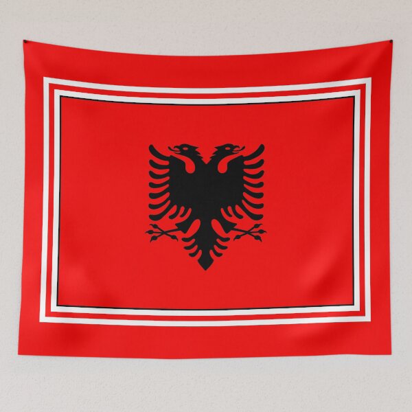 Item preview, Albanian Flag Gifts, Stickers, Masks & Products (GF) designed and sold by mpodger.