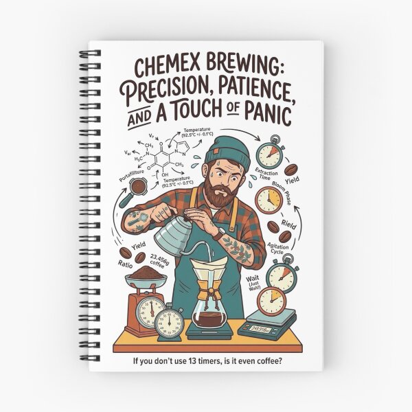 Item preview, Barista preparing coffee in a Chemex coffee maker designed and sold by dehosteleria.