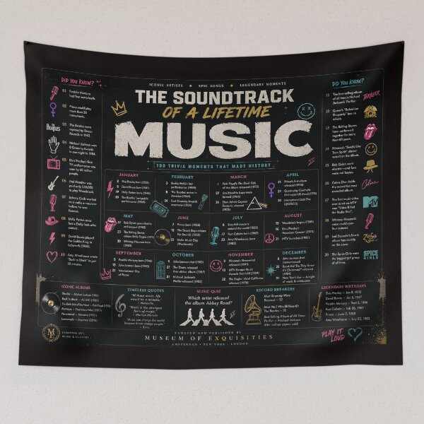 Item preview, Music Calendar 2027 - 2028 - 2029  designed and sold by LuluLeb.