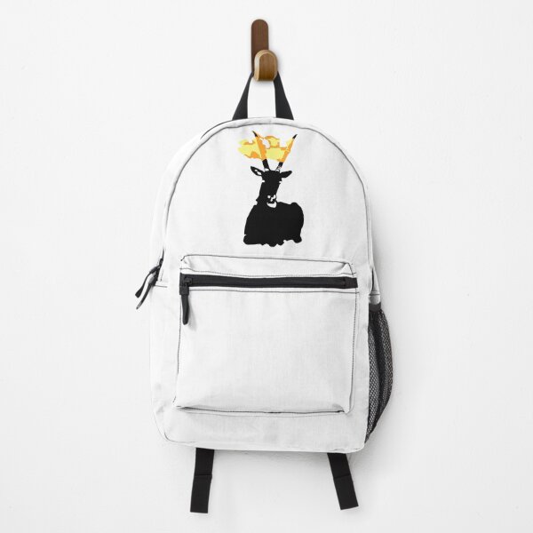 Item preview, Flaming Goat Street Art Graphic designed and sold by Psilly Guse.