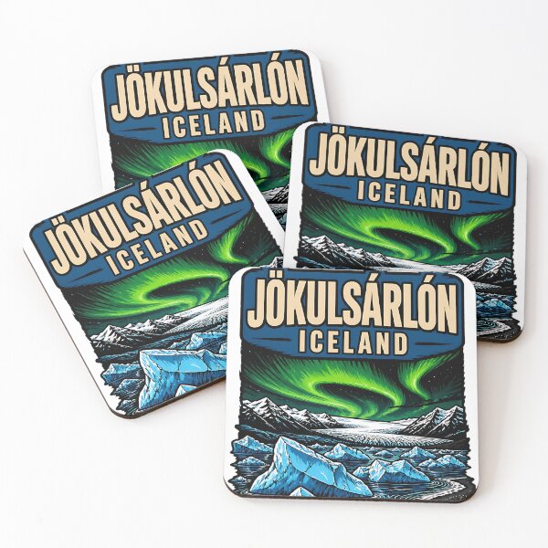 Item preview, Jokulsarlon Iceland Vintage Travel Tourism designed and sold by TravelersGems.