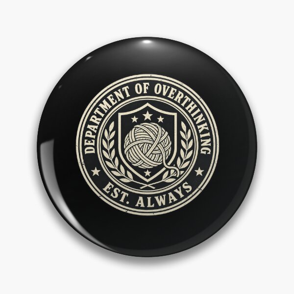 Item preview, Department of Overthinking designed and sold by Ridaelb.