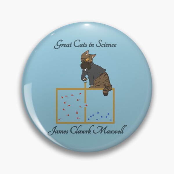 Item preview, Great Cats in Science - James Clawrk Maxwell designed and sold by T.K. Arispe.