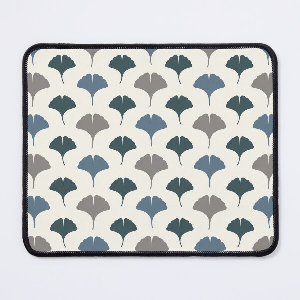 Item preview, Modern Ginkgo Leaf Pattern in Teal designed and sold by Spark & Shadow.