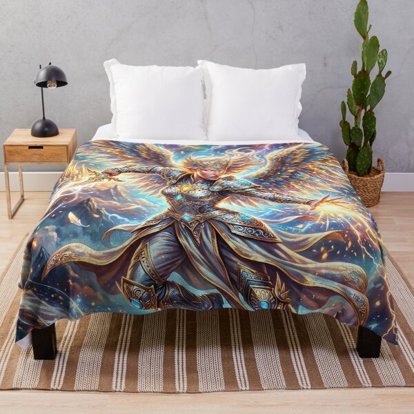 Item preview, Cosmic Angel Warrior | Fantasy Art designed and sold by Artsy Universe.