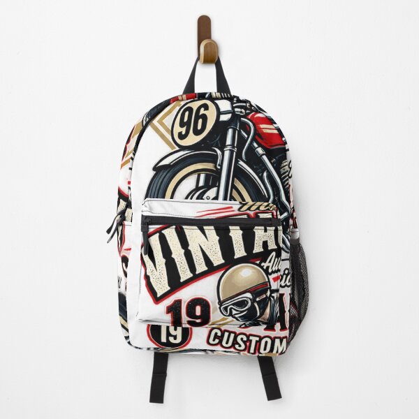 Item preview, Vintage Motorcycle Race Retro Rider – Classic Garage Style designed and sold by AMIR PRO .