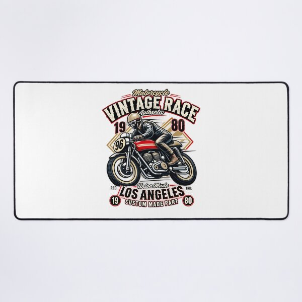 Item preview, Vintage Motorcycle Race Retro Rider – Classic Garage Style designed and sold by AMIR PRO .