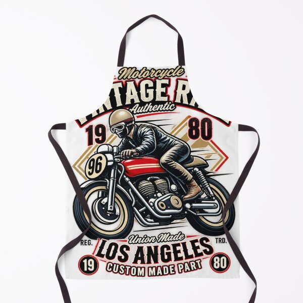 Item preview, Vintage Motorcycle Race Retro Rider – Classic Garage Style designed and sold by AMIR PRO .
