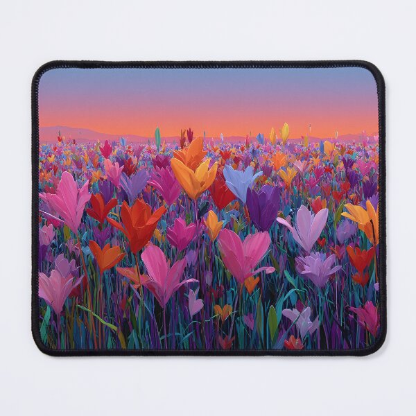 Item preview, Lovely Tulips Blooming Flowers Nature Artwork designed and sold by AutoPopStudio.