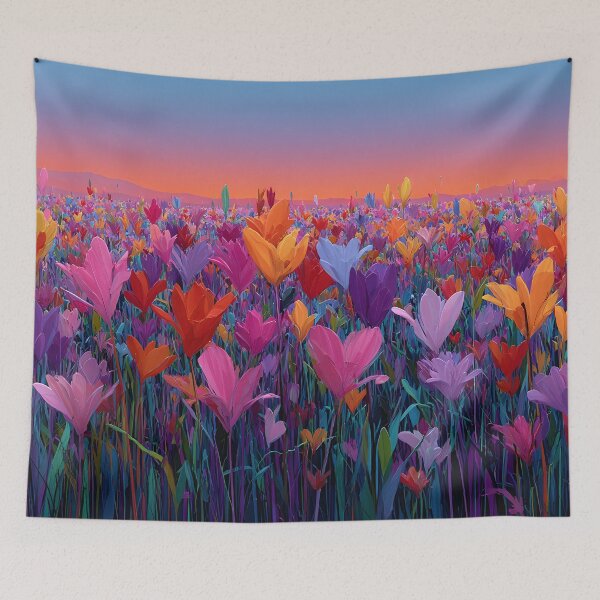 Item preview, Lovely Tulips Blooming Flowers Nature Artwork designed and sold by AutoPopStudio.