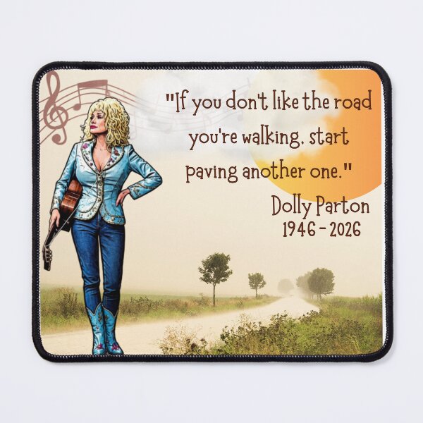 Item preview, Dolly Parton - Pave a road designed and sold by CustomEvDayShop.