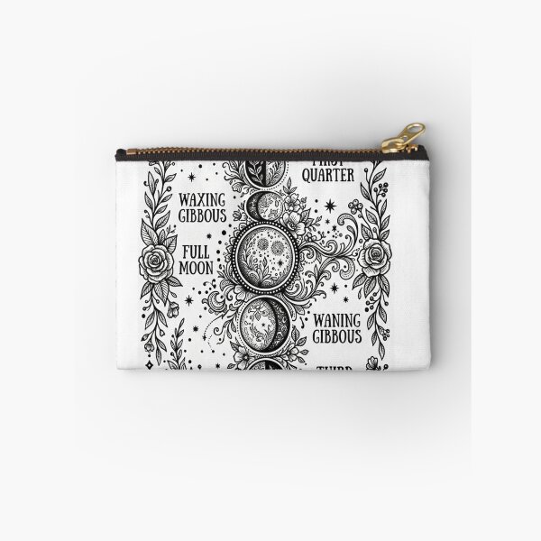 Item preview, Floral Moon Phases Astronomy Botanical Celestial Art designed and sold by Krfto.