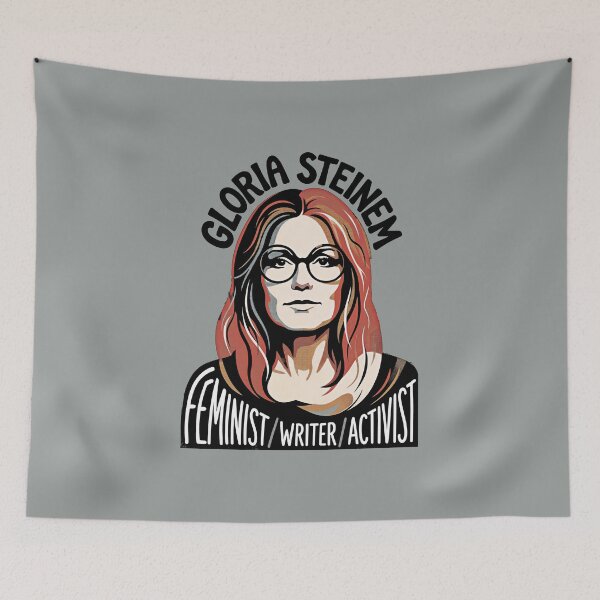 Item preview, Feminist Writer Activist Remembrance Gloria Steinem Memorial  1934-2026  designed and sold by gear-posters.