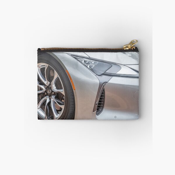 Item preview, Classic 2018 Lexus LC500 Liquid Platinum Silver Automotive Print designed and sold by RichFrancoCars.