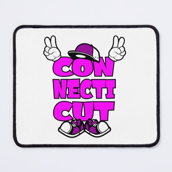 Item preview, CONNECTICUT Typography Funny Vintage designed and sold by NFTWords.