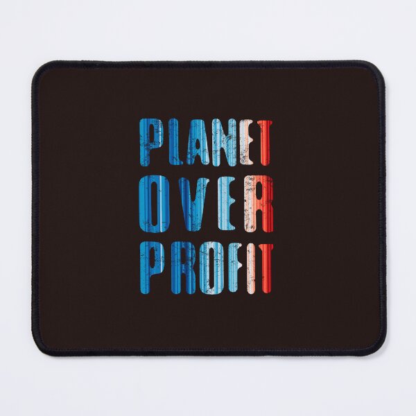 Item preview, Climate Change Stripes - Planet Over Profit designed and sold by Frank J. Art.