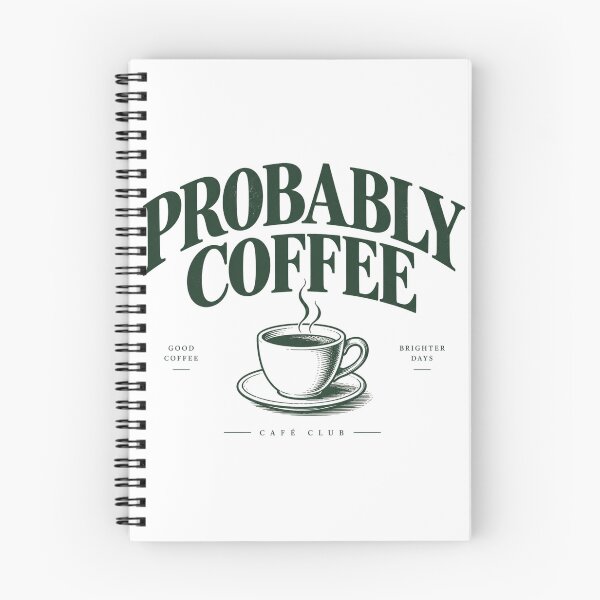 Item preview, Probably Coffee  designed and sold by SaveForMyDeposit.