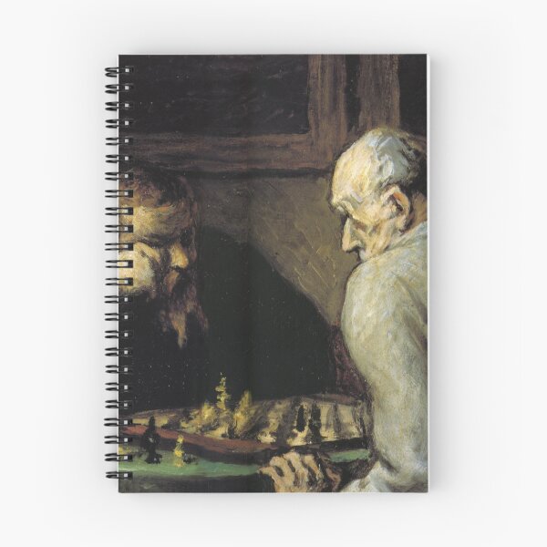Item preview, Chess Wall Art, Vintage Chess Players Painting, Honore Daumier Classical Art Print designed and sold by RickE.