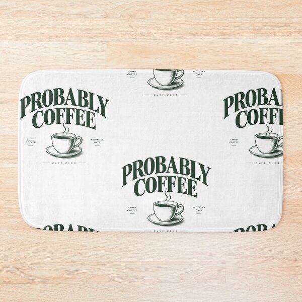 Item preview, Probably Coffee  designed and sold by SaveForMyDeposit.
