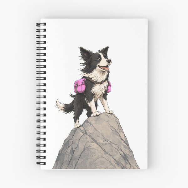 Item preview, Border Collie Hiking Adventure designed and sold by Fikuall.