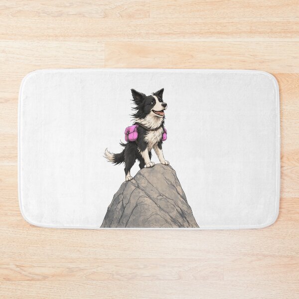 Item preview, Border Collie Hiking Adventure designed and sold by Fikuall.
