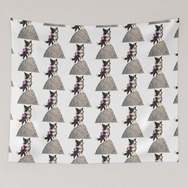 Item preview, Border Collie Hiking Adventure designed and sold by Fikuall.