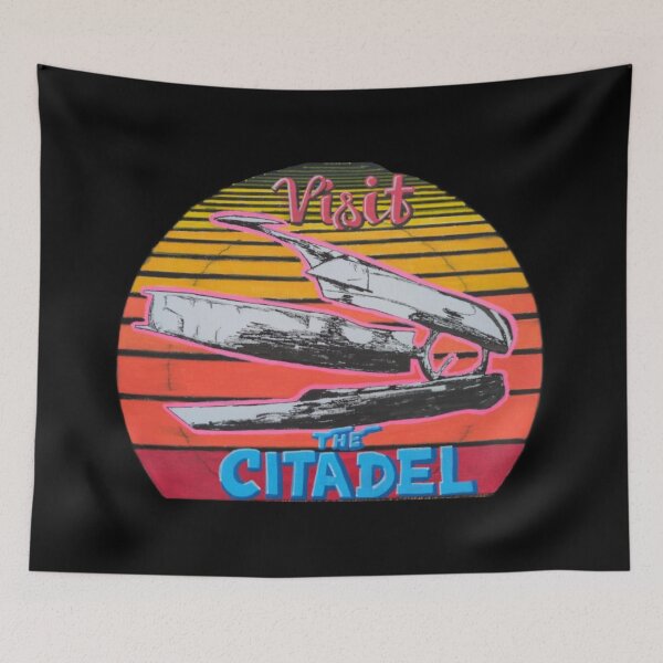 Item preview, Visit the Citadel - Mass Effect Inspired  designed and sold by April Frame Art.