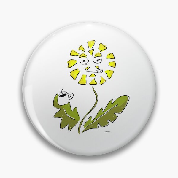 Item preview, Dandy the Wheedo - Grumpy Dandelion designed and sold by MadeByZE.