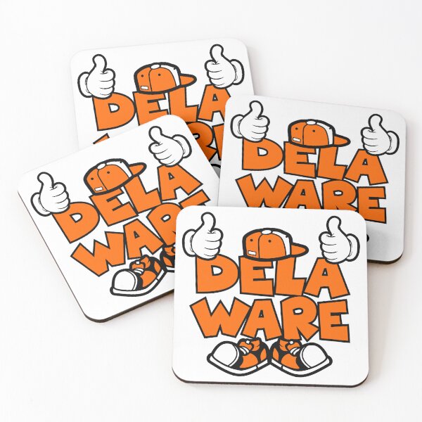 Item preview, DELAWARE Typography Funny Vintage designed and sold by NFTWords.