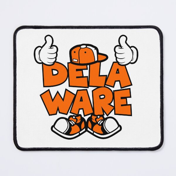 Item preview, DELAWARE Typography Funny Vintage designed and sold by NFTWords.