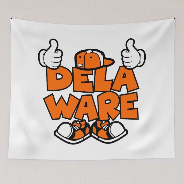 Item preview, DELAWARE Typography Funny Vintage designed and sold by NFTWords.
